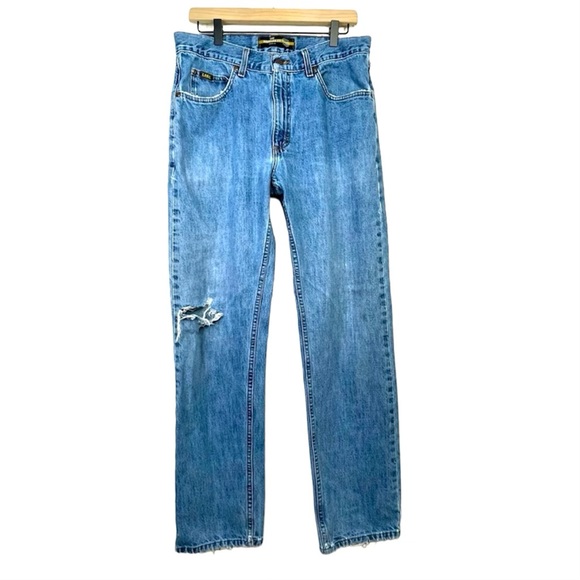 Lee 32x32 Regular Fit Straight Leg Jeans - Picture 10 of 10